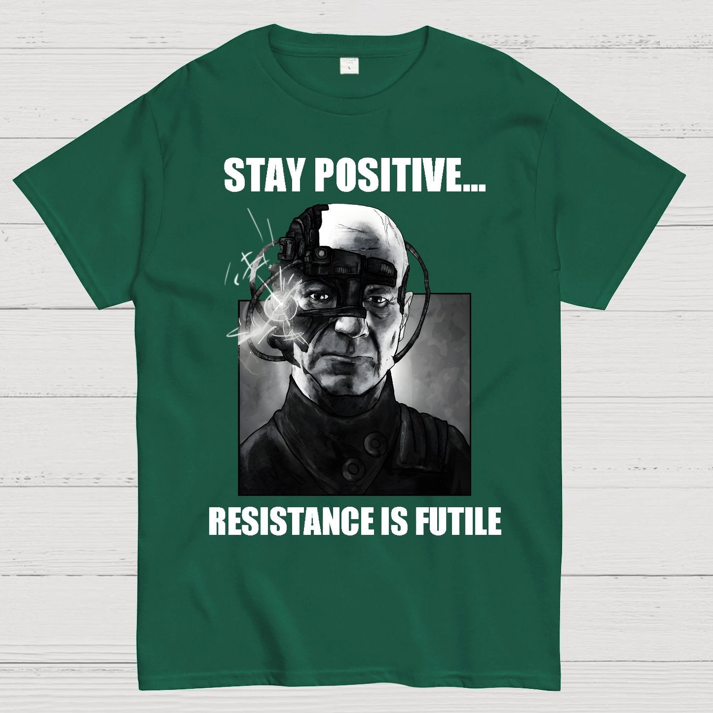 Stay positive... Persistence is key Geek T-Shirt