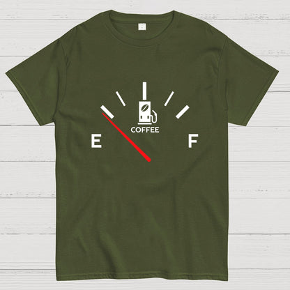 Coffee Gas Station Geeky T-Shirt