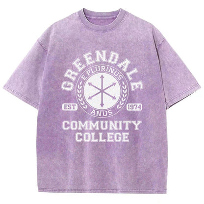 Sunnydale Community College Vintage Distressed T-shirt