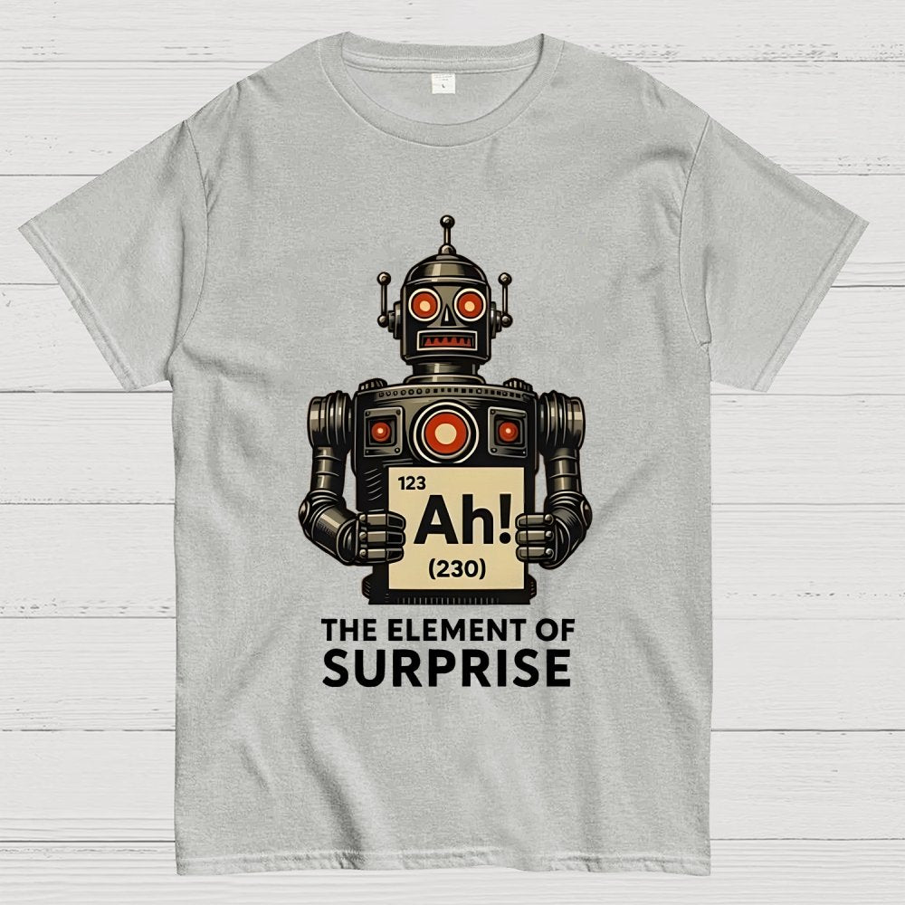 Machine Gets Surprised Geek T-Shirt