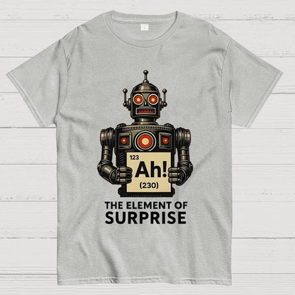 Machine Gets Surprised Geek T-Shirt