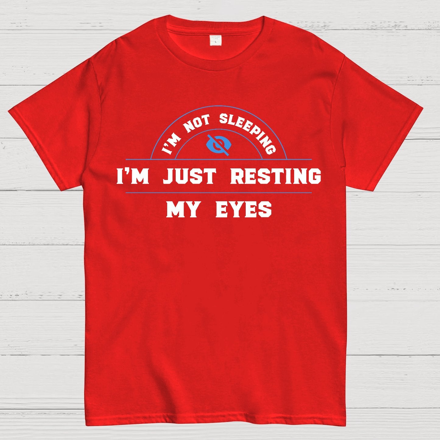 Just Resting My Eyes Geek T-Shirt