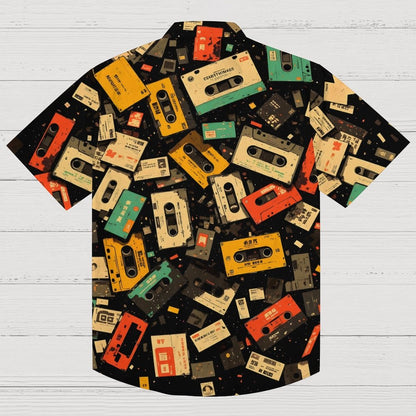 Vintage Tape Geek Hawaiian Shirt