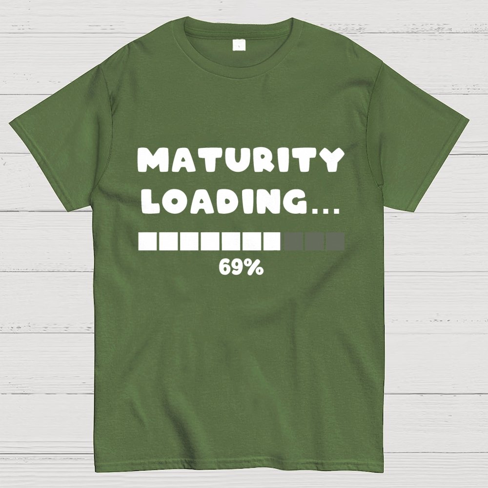 Maturity Loading Geek T-Shirt