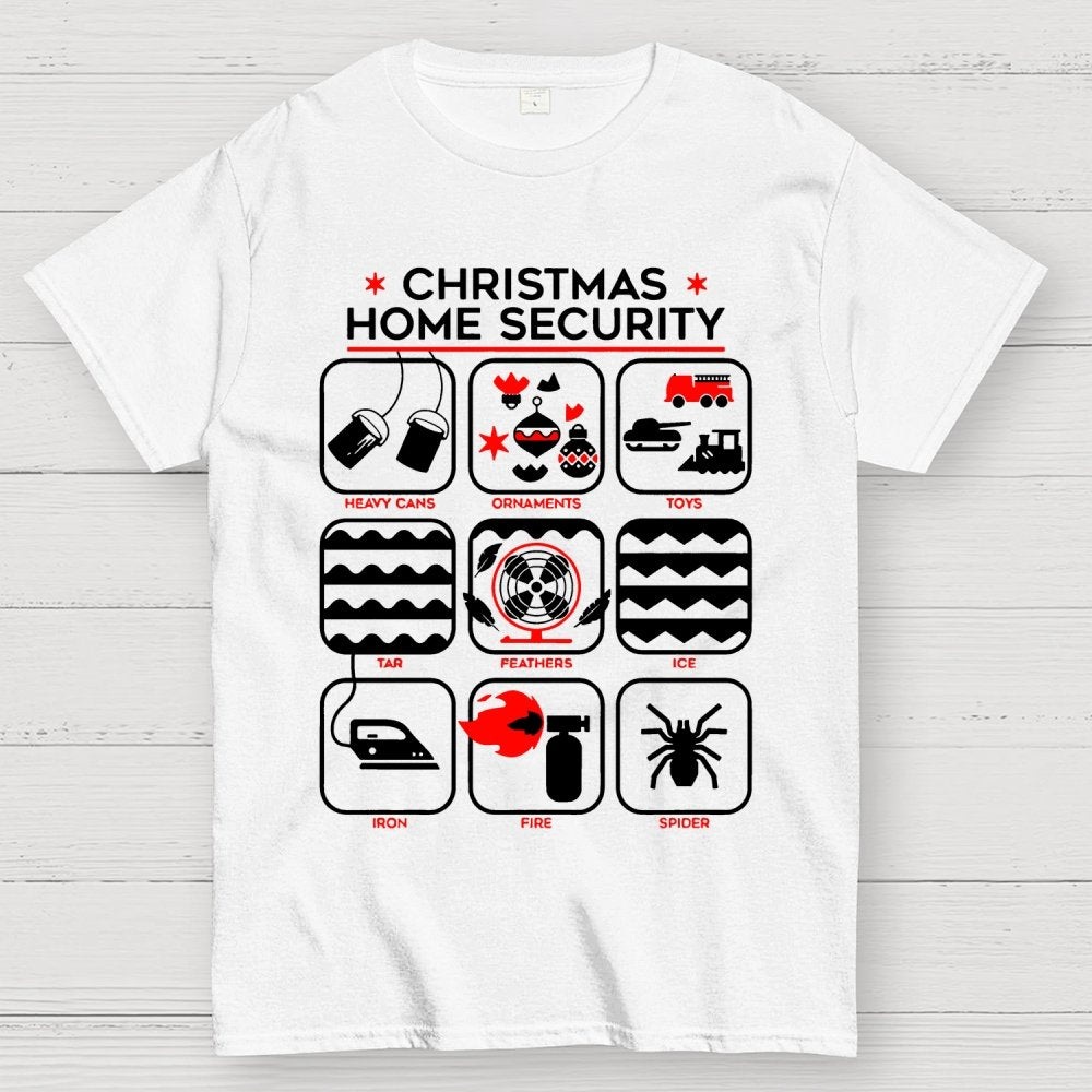 Christmas Home Security Geek T-Shirt
