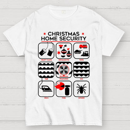 Christmas Home Security Geek T-Shirt