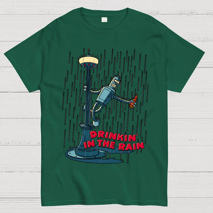 Drinkin' in the Rain Geek T-Shirt