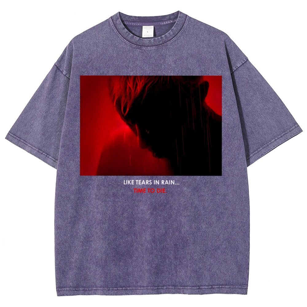 like tears in rain Vintage Distressed T-shirt