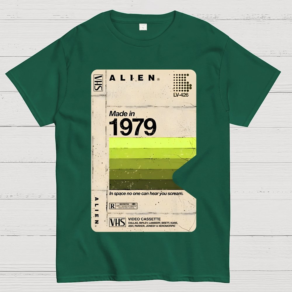 Mysterious Blank Tape Cover Unisex Geek T-Shirt