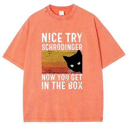 You Get Schrodinger's cat In The Box Vintage Distressed T-shirt