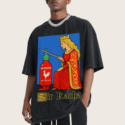 Sir Racha Vintage Distressed T-shirt