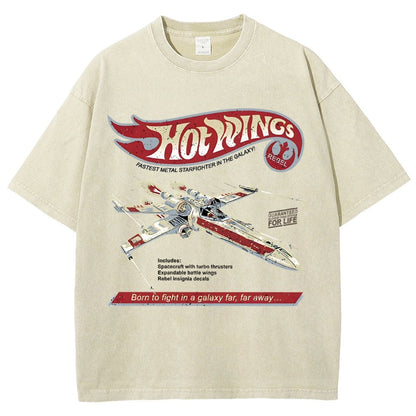 Hot Wings Vintage Distressed T-shirt