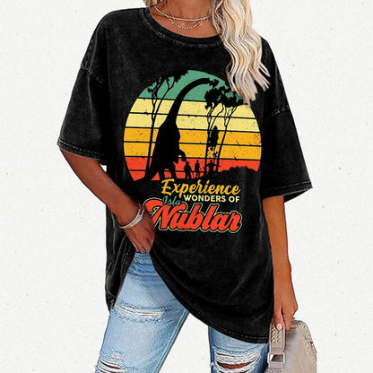 Island of Wonders Vintage Distressed T-shirt