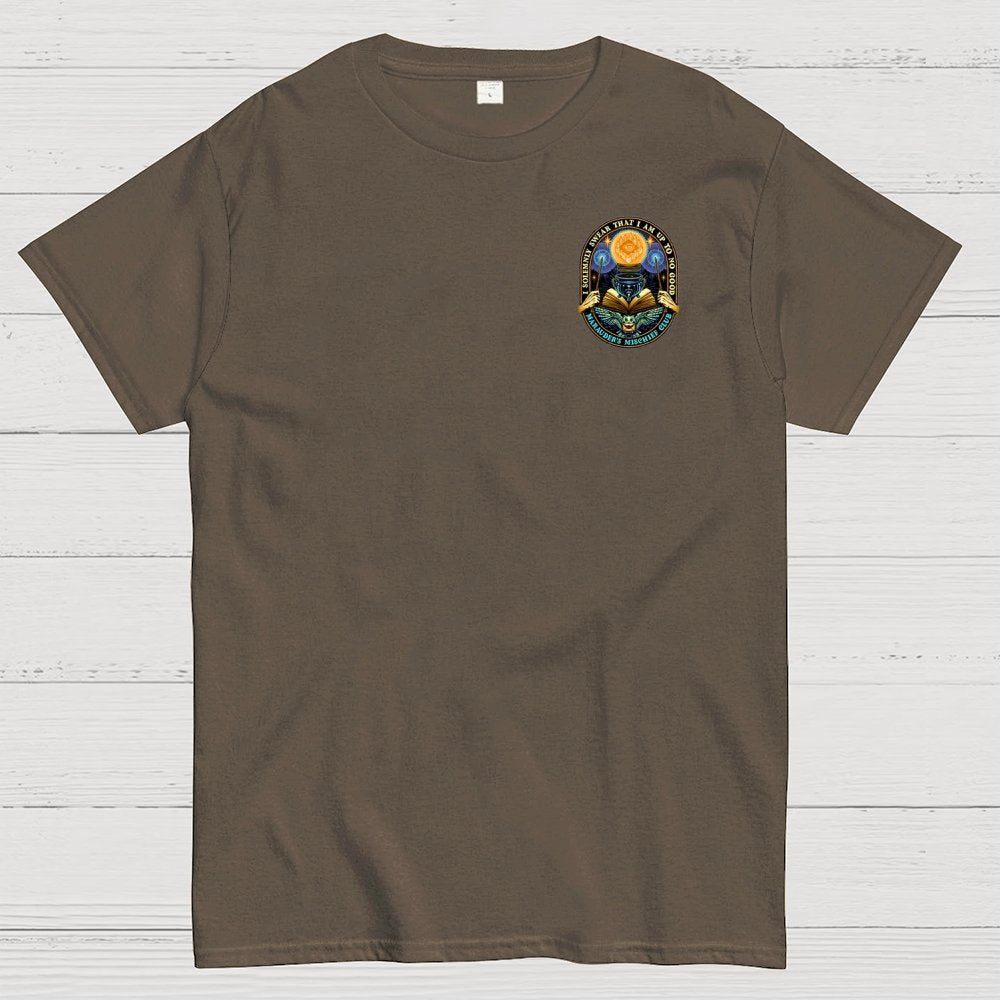 Mischief Club Front And Back Printing Geek T-Shirt