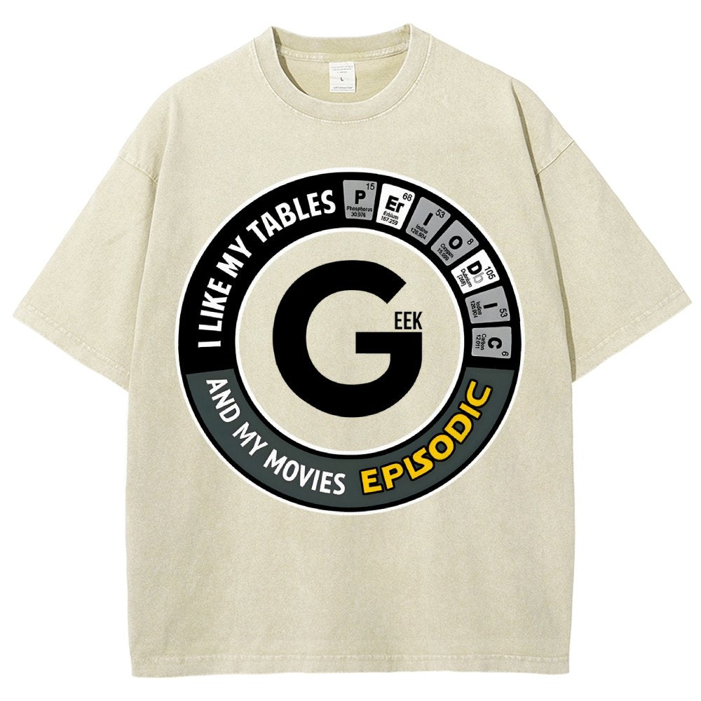 Nerdy and Proud Vintage Distressed T-shirt