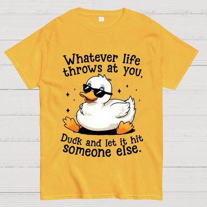 Whatever Life Throws At You Unisex Geek T-Shirt