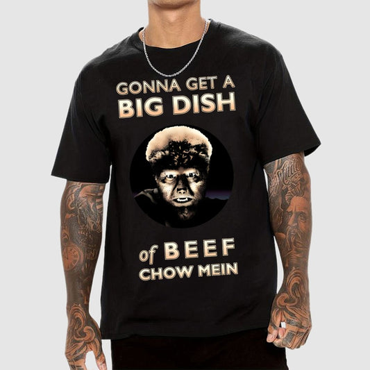 Big dish of Beef Chow Mein Geek T-Shirt