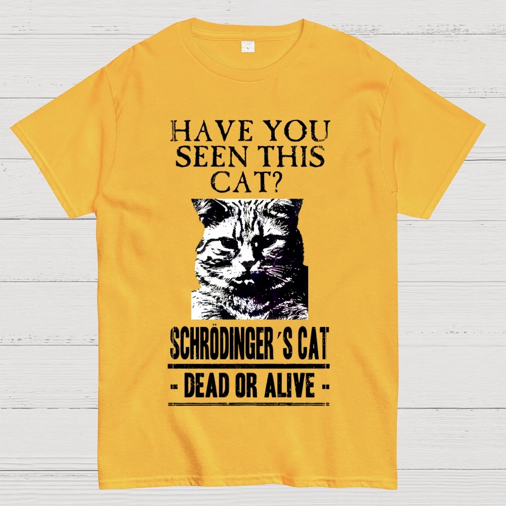 Schrödinger's Cat Geek T-Shirt