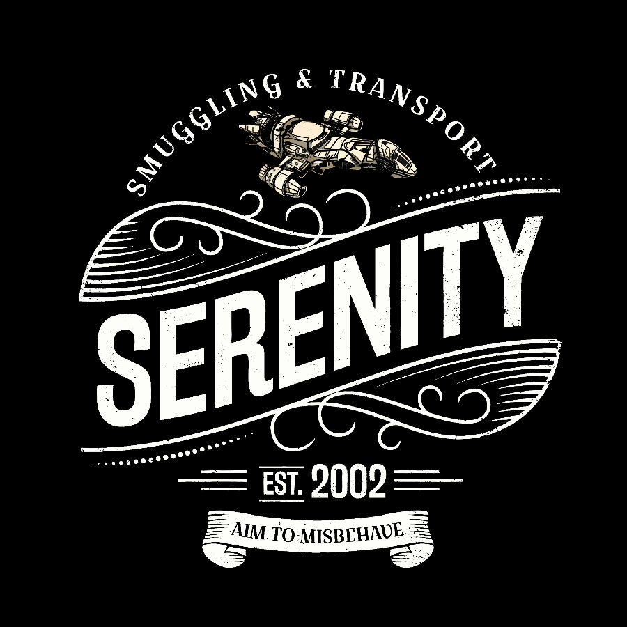 Serenity - Inspired Smuggling and Transport Nerdy T-Shirt