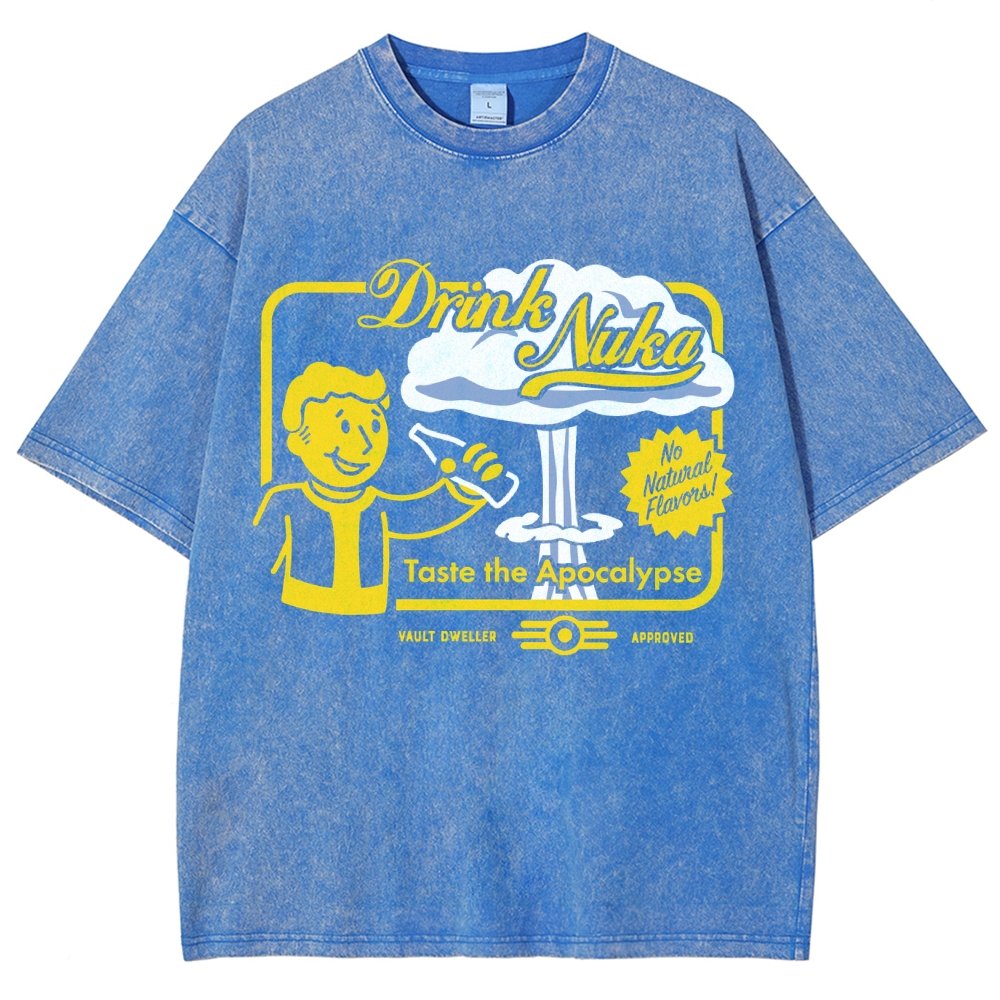 Taste the Apocalypse Vintage Distressed T-shirt