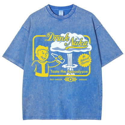 Taste the Apocalypse Vintage Distressed T-shirt