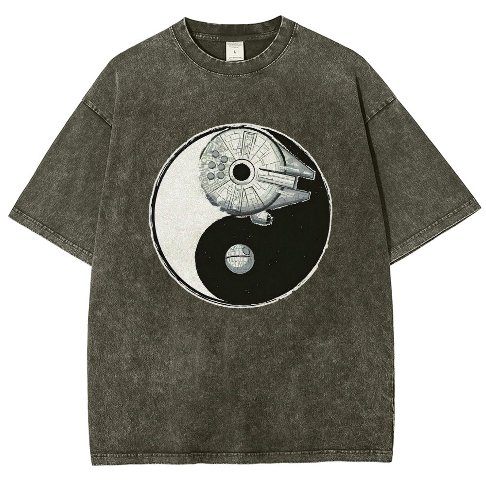 Balance Of The Energy Vintage Distressed T-shirt
