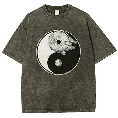 Balance Of The Energy Vintage Distressed T-shirt