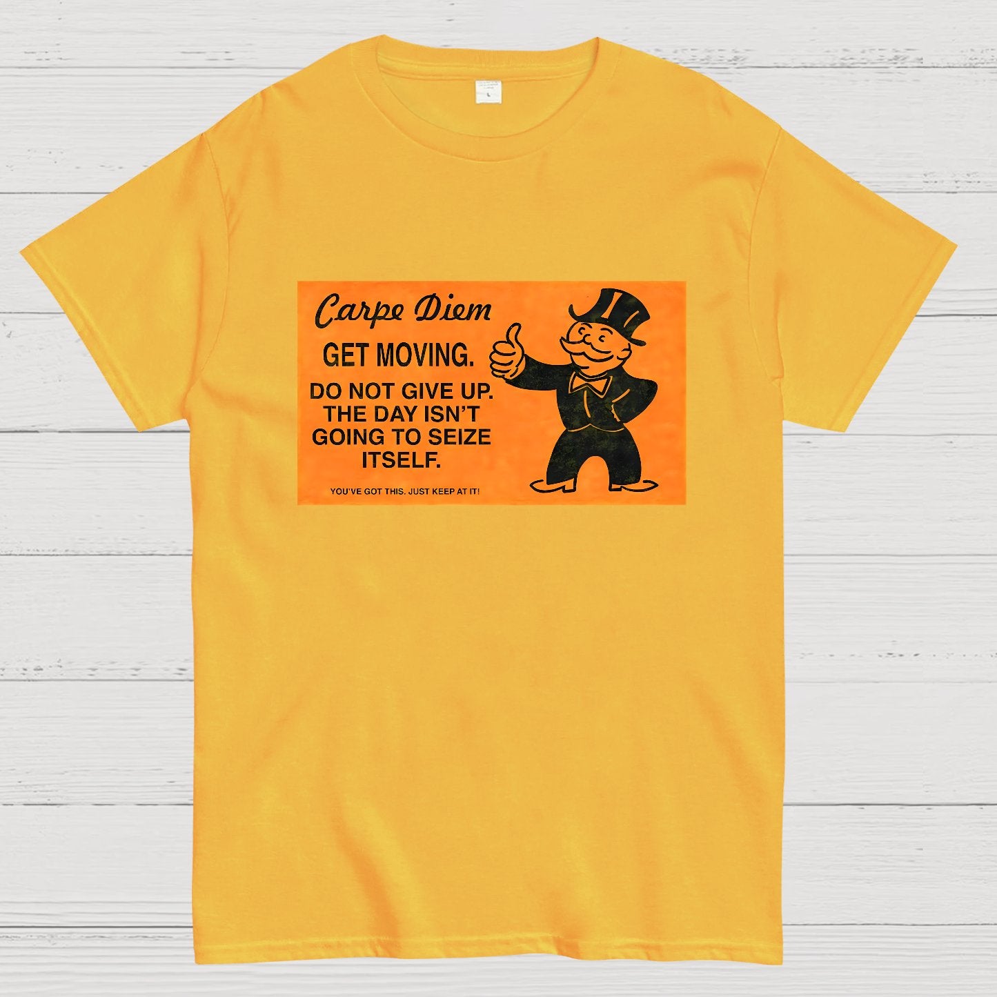 Carpe Diem Card Geek T-Shirt