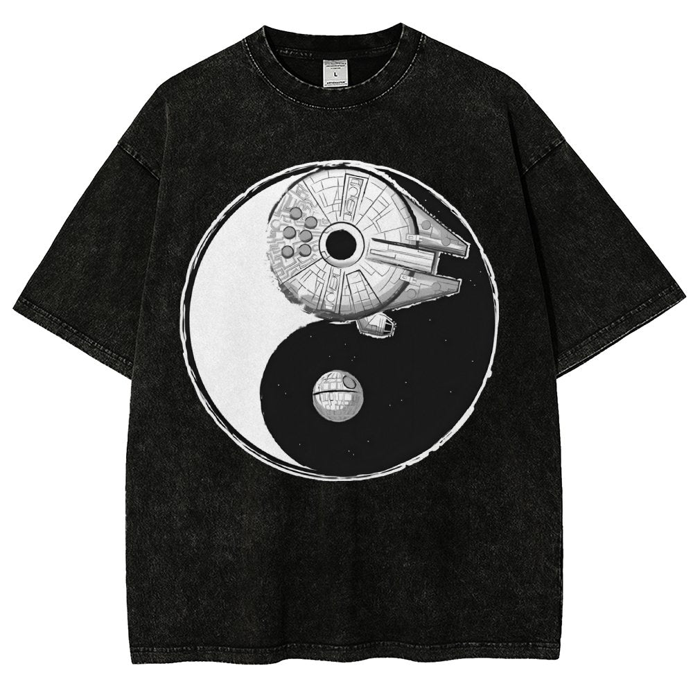 The Power Of Balance Vintage Distressed T-shirt