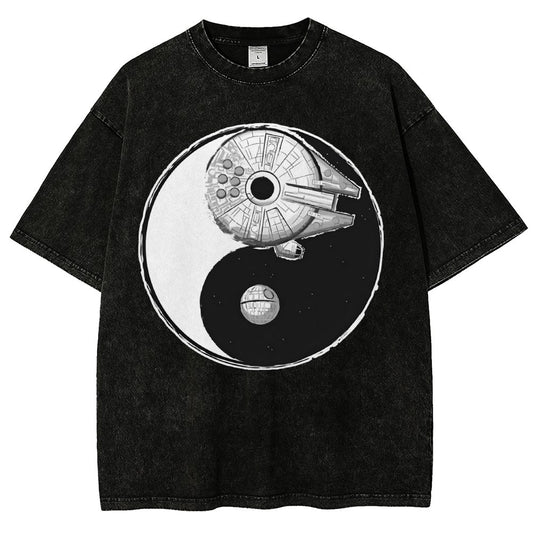 The Power Of Balance Vintage Distressed T-shirt