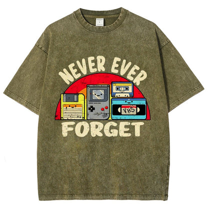 Never Forget Vintage Distressed T-shirt