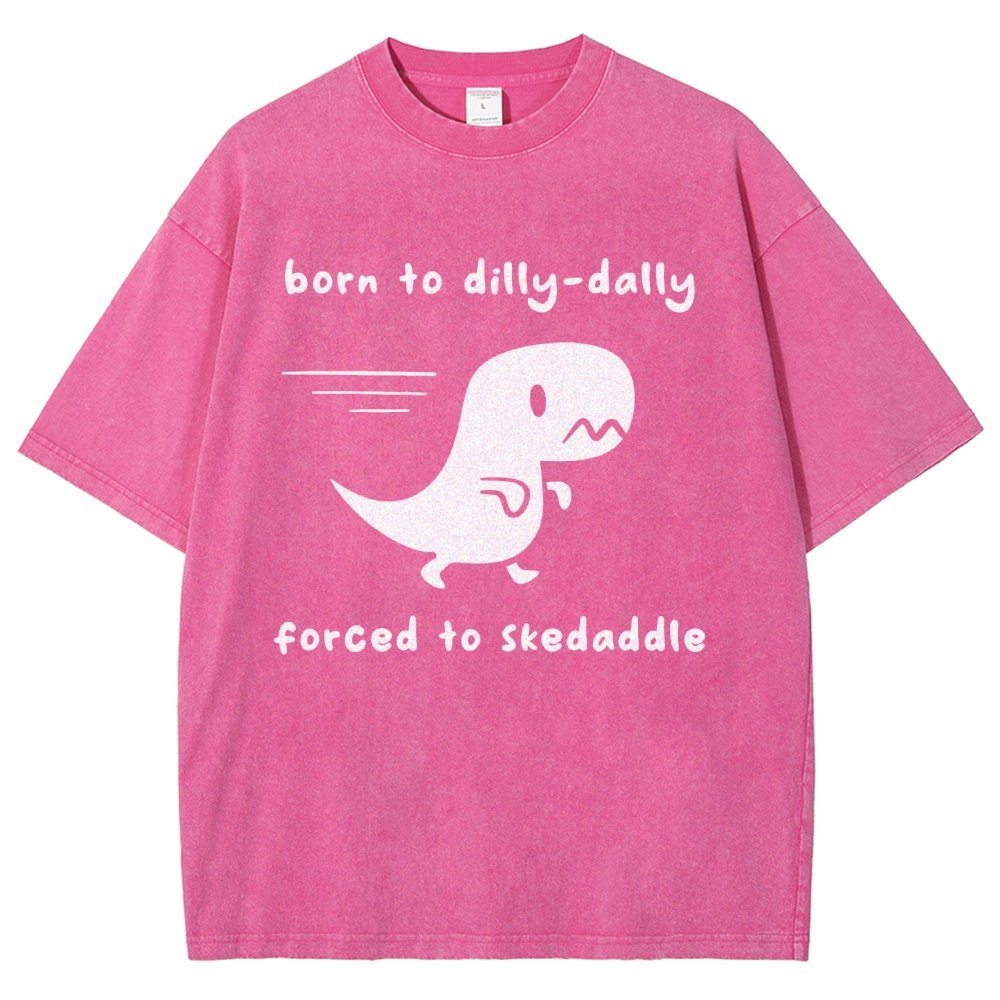 Forced To Skedaddle Vintage Distressed T-shirt