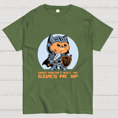 Gives Me XP Cat Geek T-Shirt
