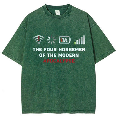 Four Horsemen Vintage Distressed T-shirt
