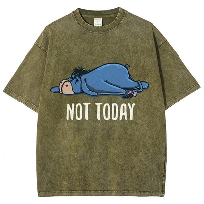 Not Today Vintage Distressed T-shirt