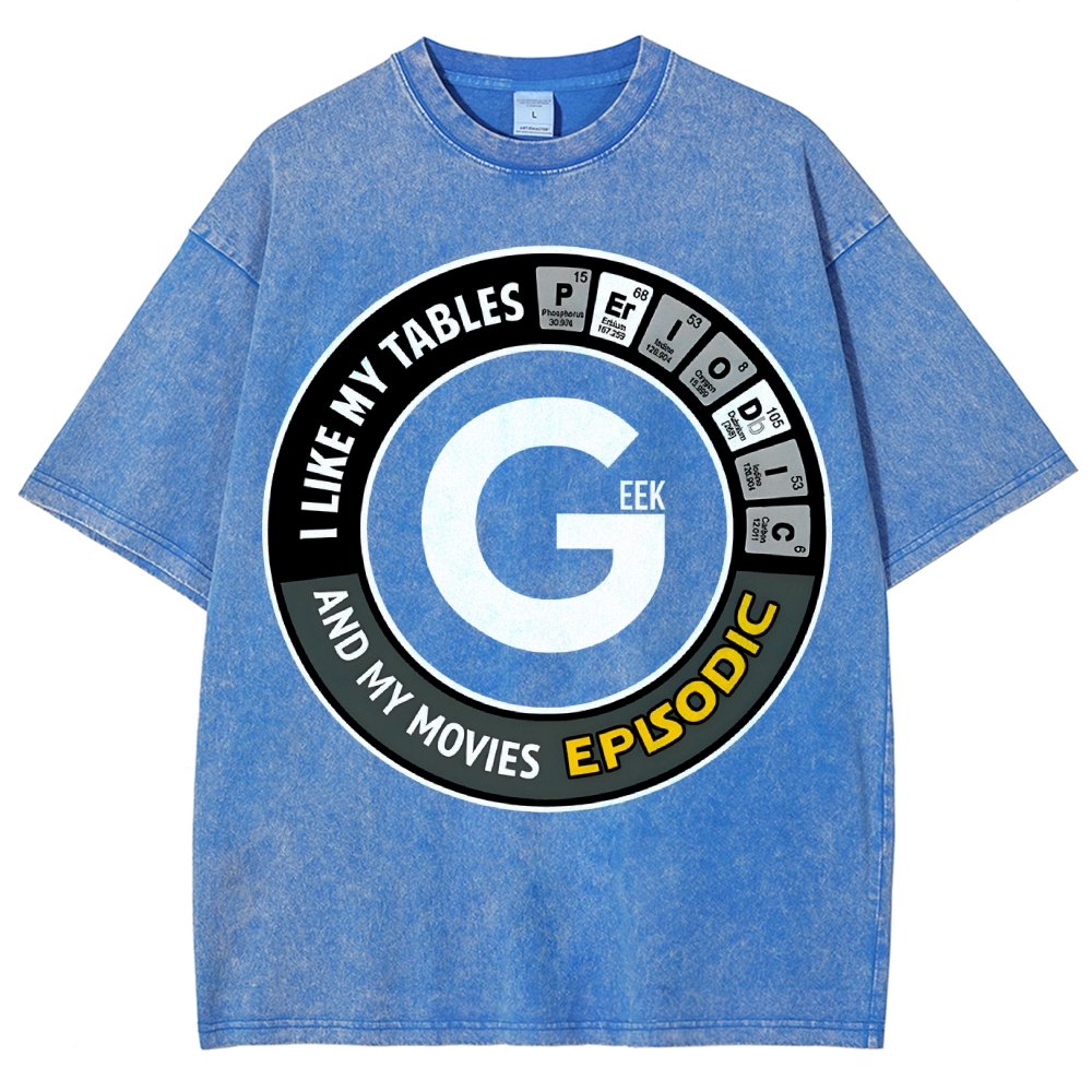 Nerdy and Proud Vintage Distressed T-shirt