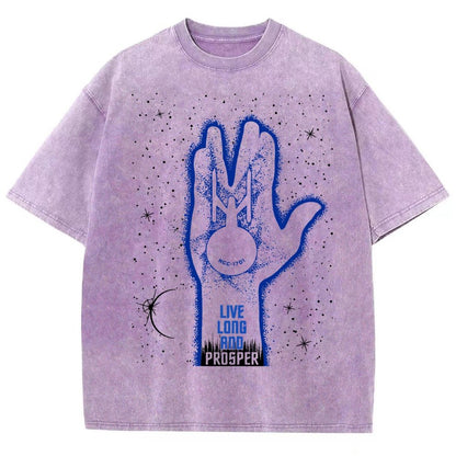 Live long and prosper Vintage Distressed T-shirt