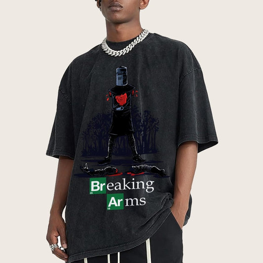 Breaking Arms Vintage Distressed T-shirt