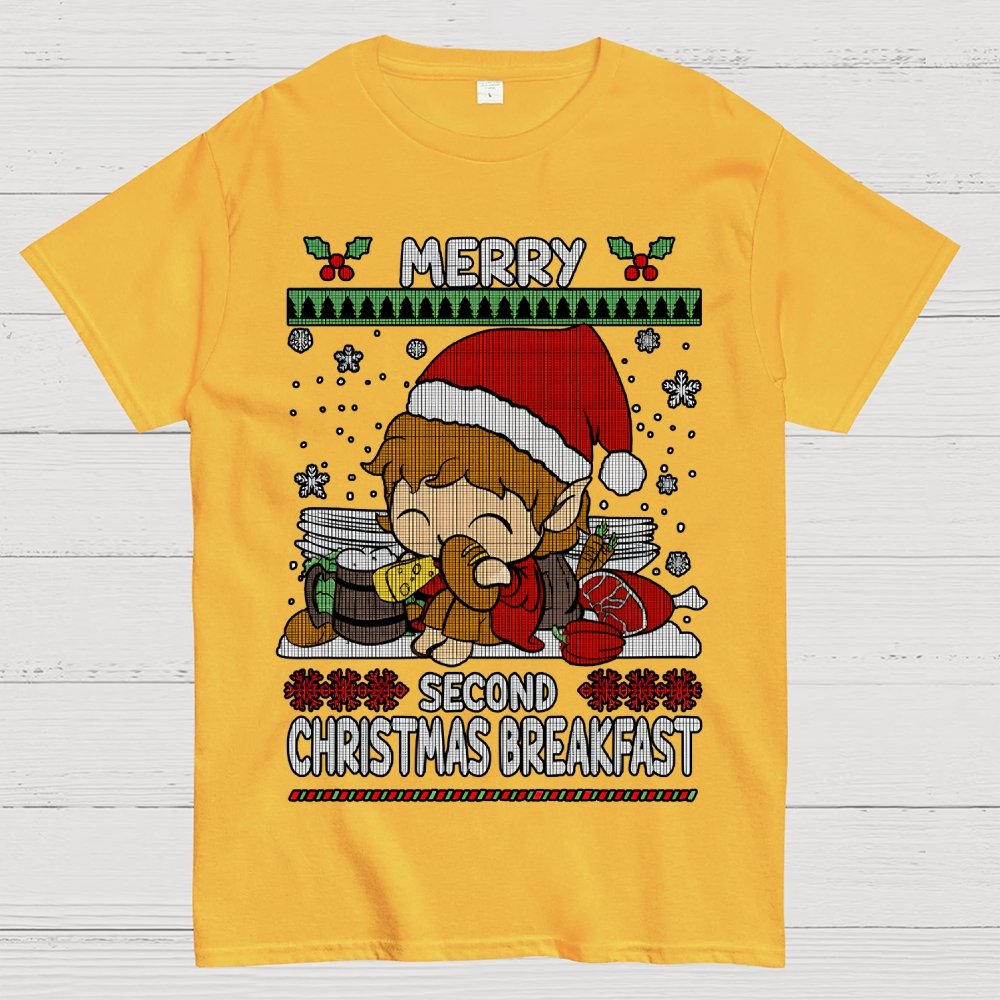 Extra Breakfast Christmas Geek T-Shirt