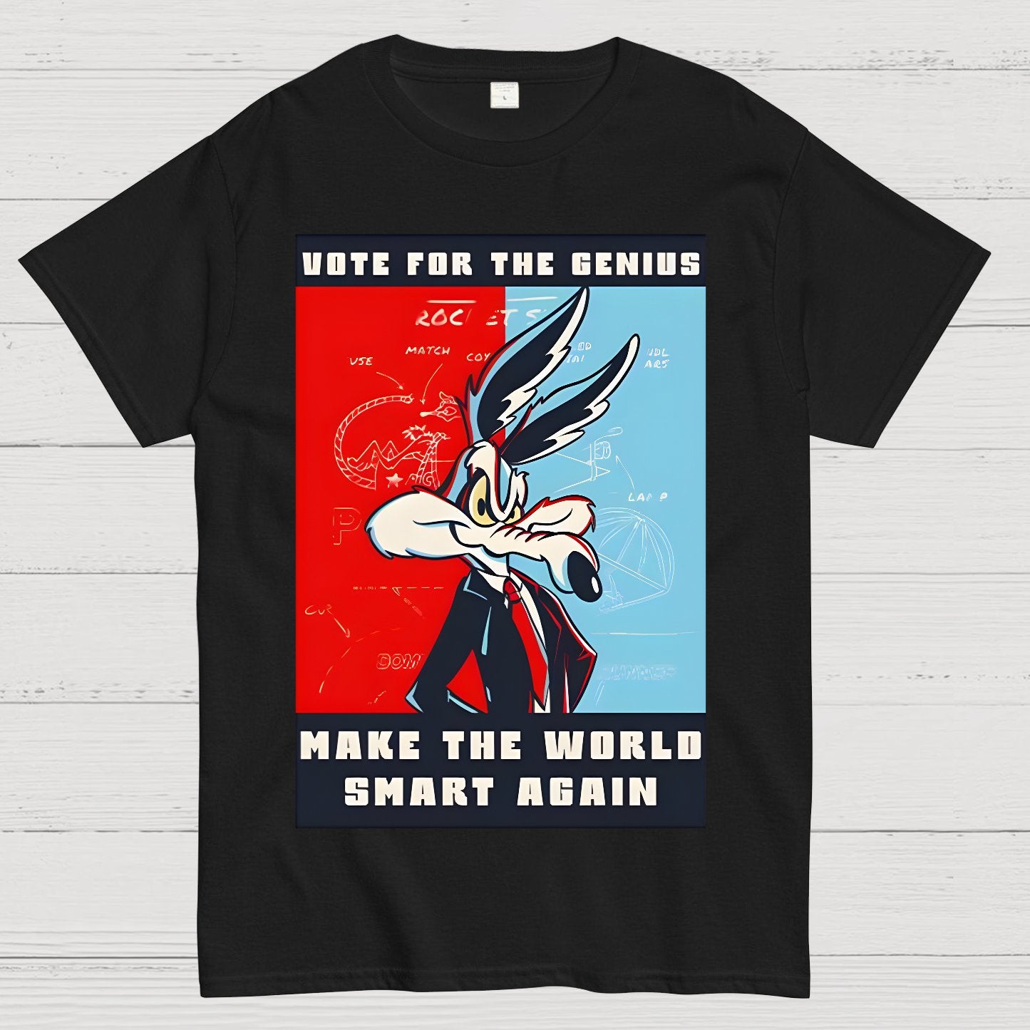 Make The World Smart Again Geek T-Shirt