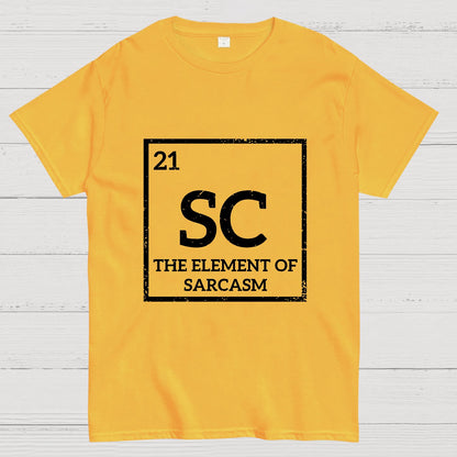 Sc The Element Of Sarcasm Geek T-Shirt