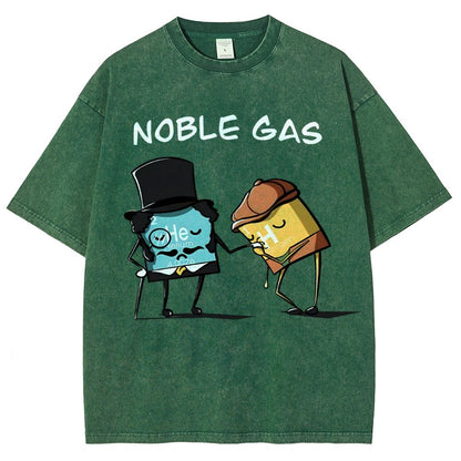 NOBLE GAS Vintage Distressed T-shirt