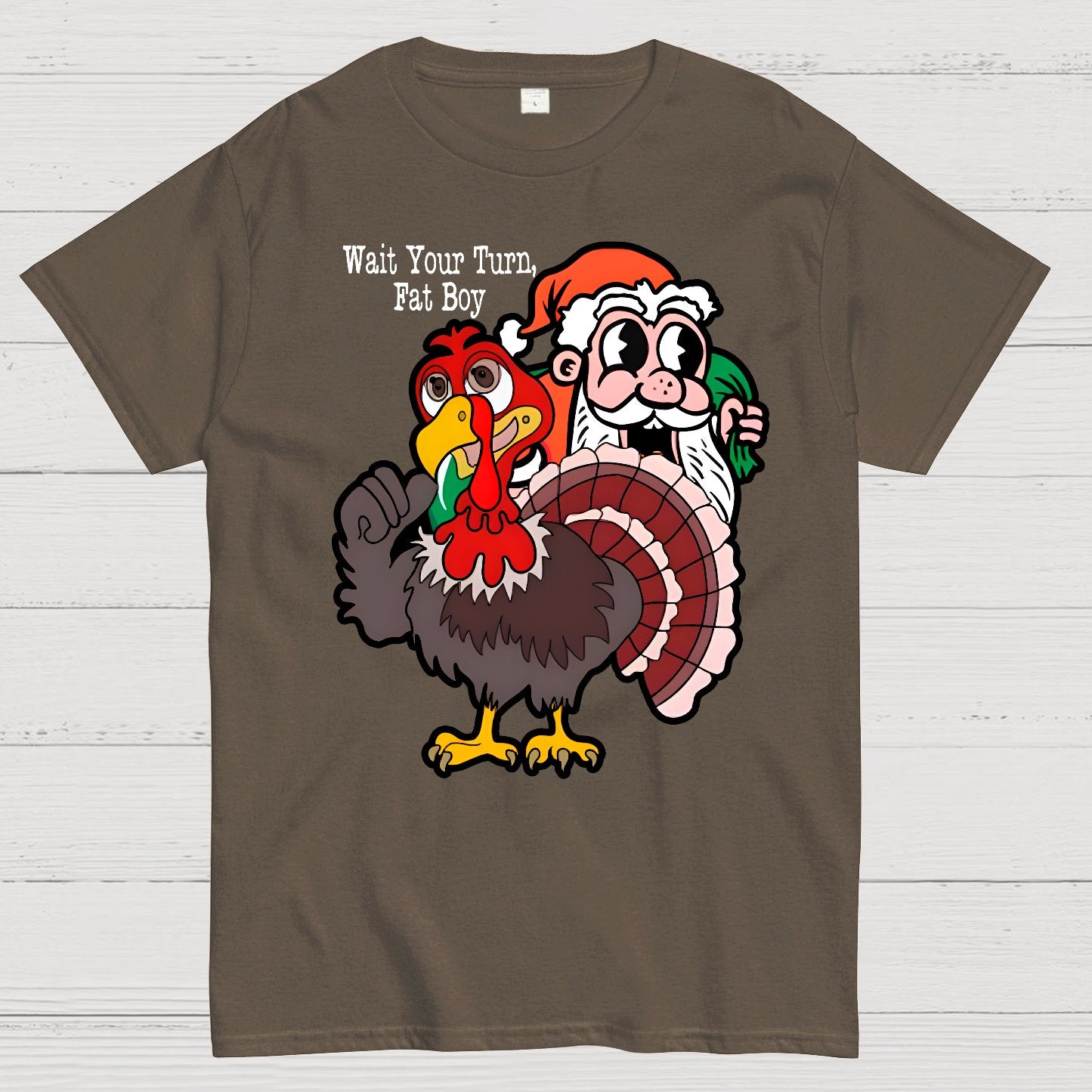 Wait Your Turn, Fat Boy Geek T-Shirt