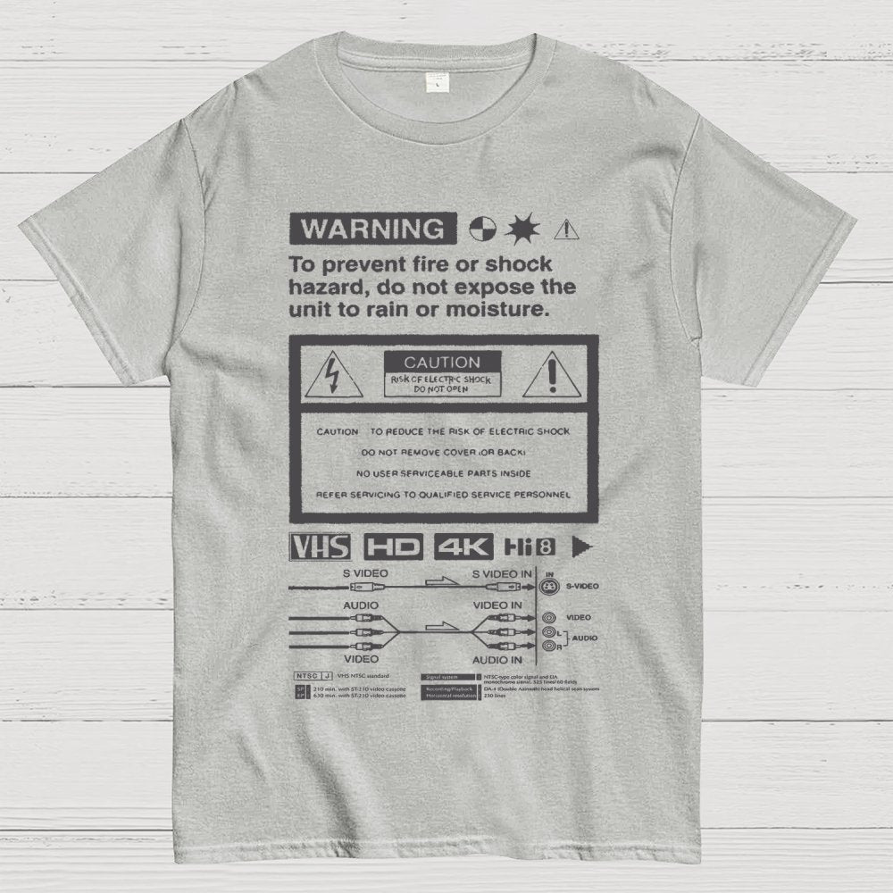 VCR Danger Geek T-Shirt