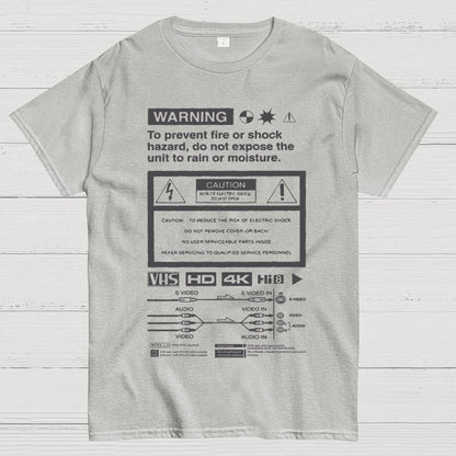 VCR Danger Geek T-Shirt