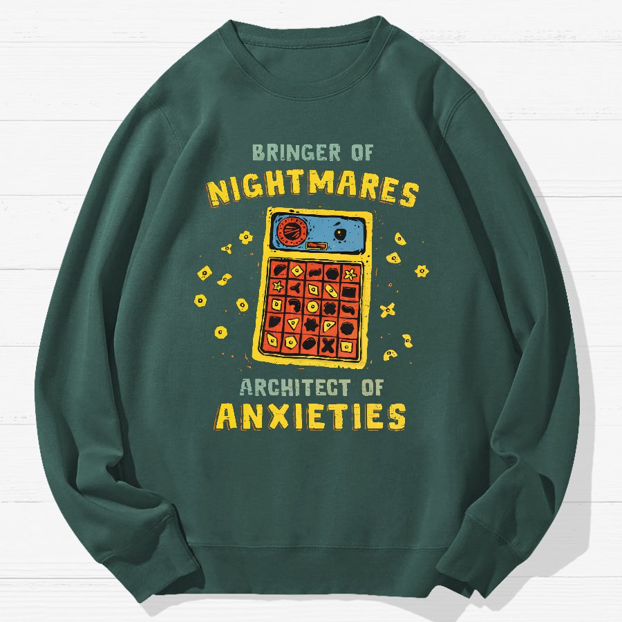 Anxious Architect Geek Cotton Sweatshirt