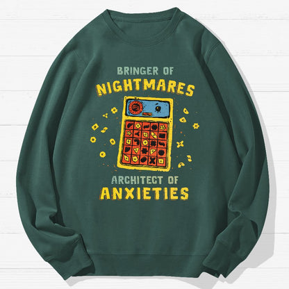 Anxious Architect Geek Cotton Sweatshirt