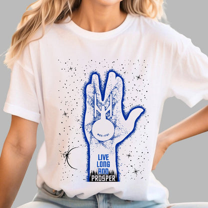 Live Long And Prosper Geek T-Shirt