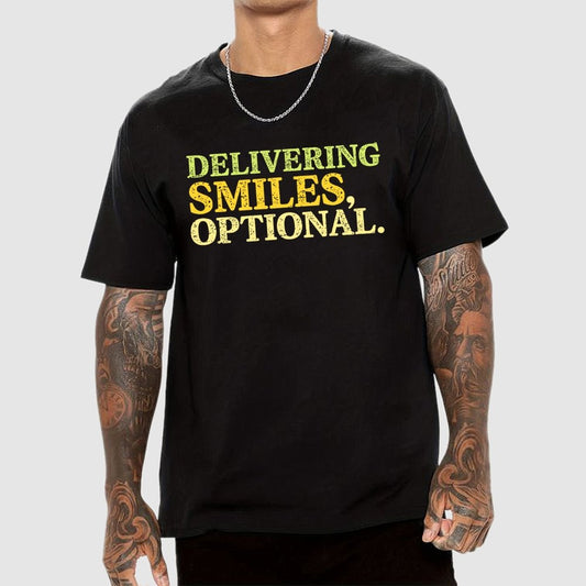 Delivering Smiles, Optional. Geek T-Shirt