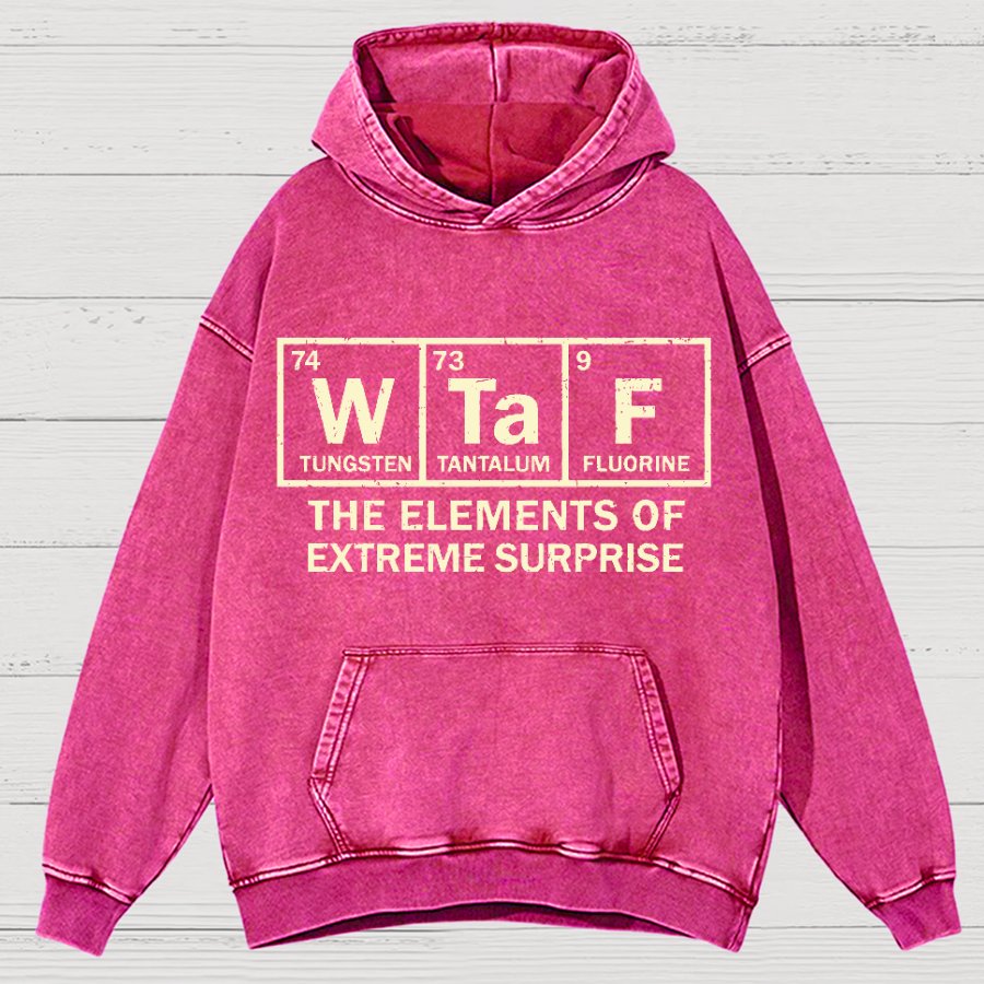 The Extreme Element of Surprise Vintage Distressed Hoodie